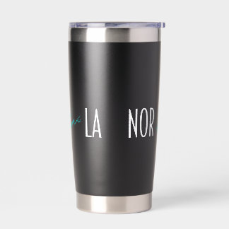 Norris Lake Tennessee Shoreline Map Typography Insulated Tumbler