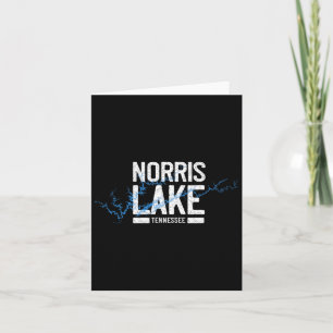 Norris Lake Tennessee Vacation Boating Adventure Card