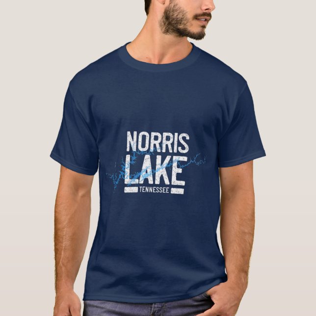 Norris Lake Tennessee Vacation Boating Adventure T-Shirt (Front)