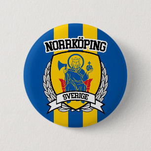 Norrköping 6 Cm Round Badge