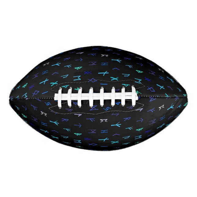 Norse At Night Football American Football (Front)