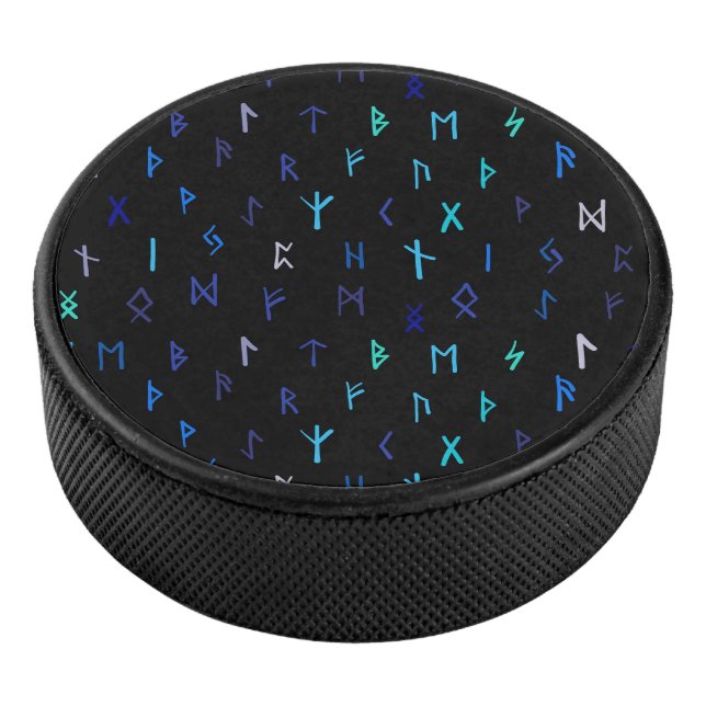 Norse At Night Hockey Puck (3/4)