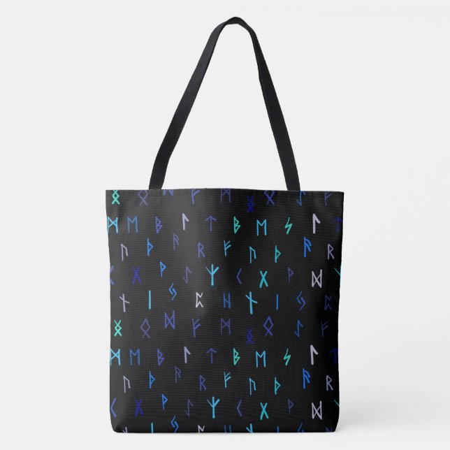 Norse At Night Tote Bag (Front)