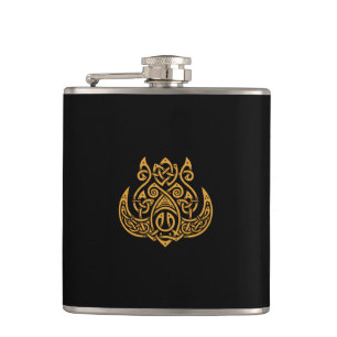 Norse Boar Flask