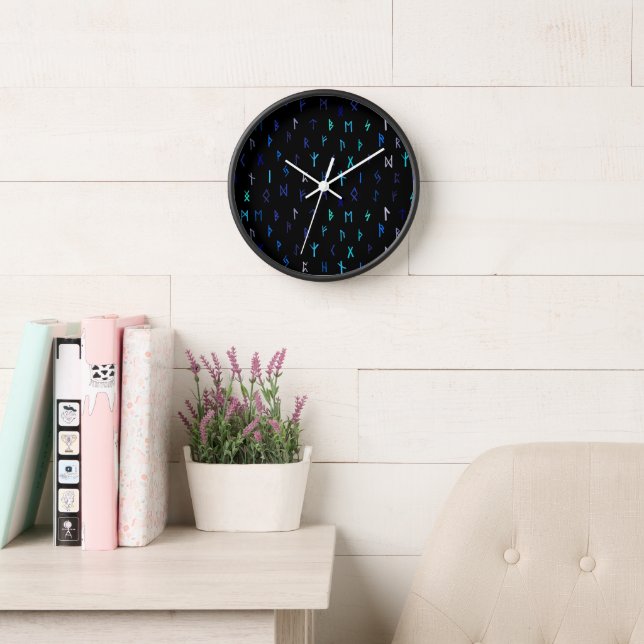Norse By Night Wall Clock (Reading Room)