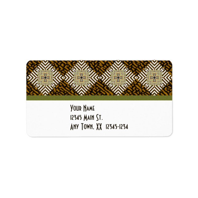 Norse Cross Earth Label (Front)