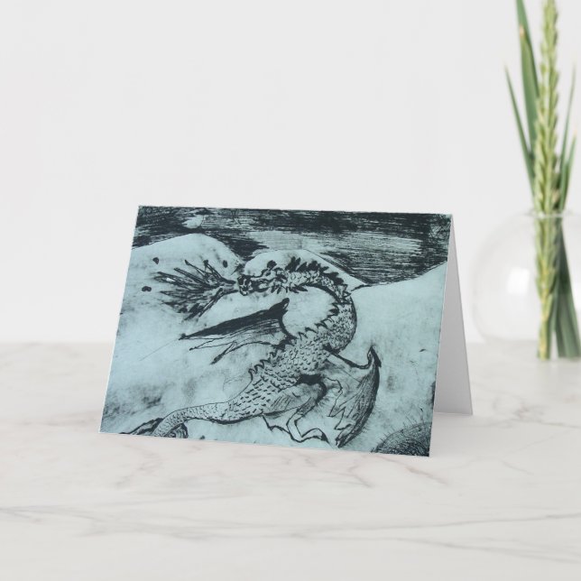 Norse Dragon Card (Front)