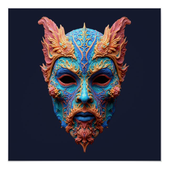 Norse God Odin Poster (Front)