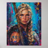 Norse Goddess Freyja - Queen of Valkyries Blonde P