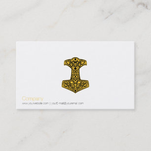 Norse Hammer Business Card