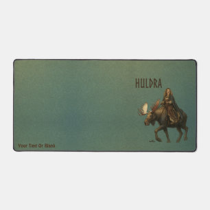 Norse Huldra Forest Woman Desk Mat