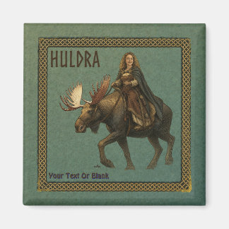 Norse Huldra Forest Woman Magnet