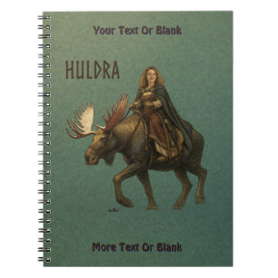 Norse Huldra Forest Woman Notebook