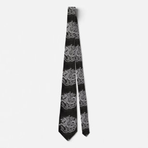 Norse Mythic Horse Knot Design Tie