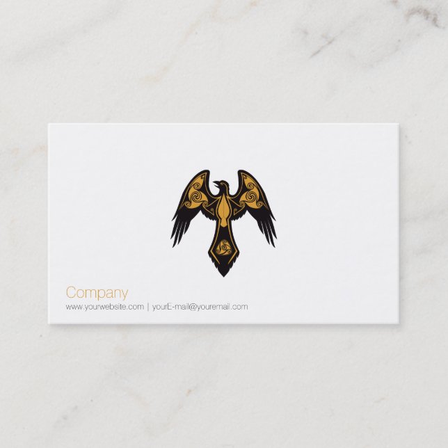 Norse Raven Business Card (Front)