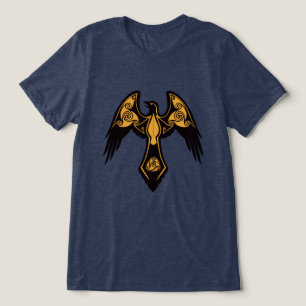 Norse Raven Tri-Blend Shirt