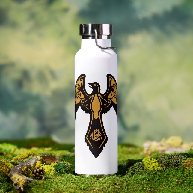 Norse Raven Water Bottle (Outdoor)