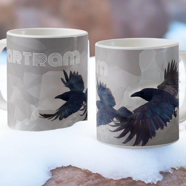 Norse Ravens Mythology Art - Huginn & Muninn - Coffee Mug (Creator Uploaded)