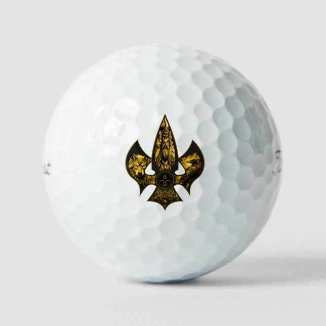 Norse Spear Golf Balls (Front)