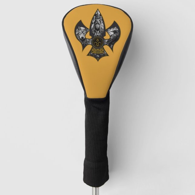 Norse Spear Golf Head Cover (Front)