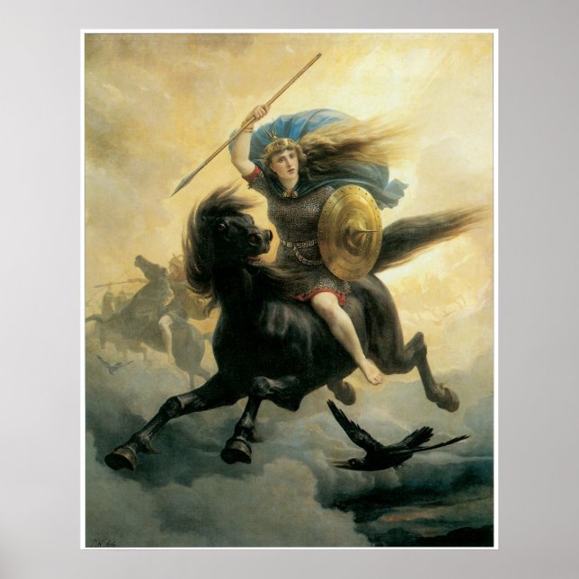 Norse Valkyrie Poster (Front)