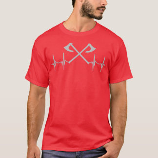 Norse Viking Axe Pulse T-Shirt
