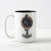 Norse Viking Raven Hammer