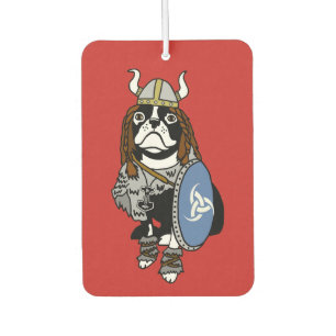 Norse Viking Warrior Dog Car Air Freshener