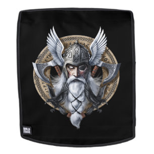 Norse Warrior God Odin Backpack