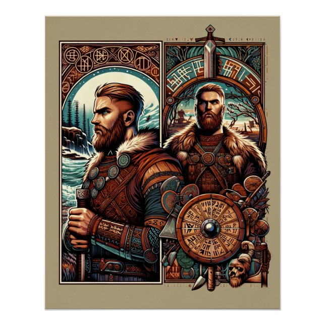 Norse Warrior Legacy Poster (Front)