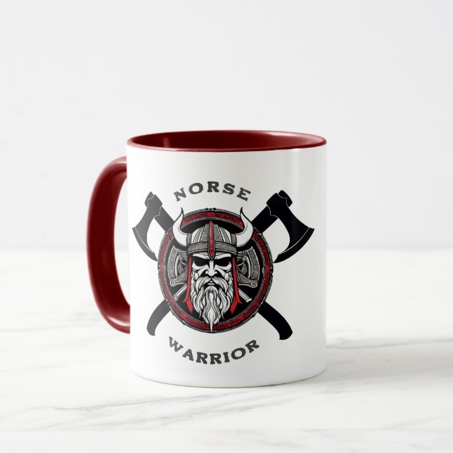 Norse Warrior Mug (Front Left)