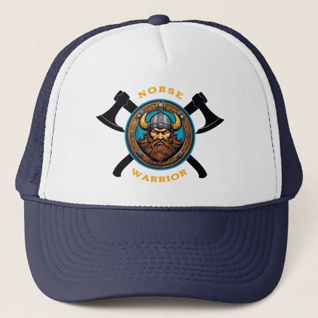 Norse Warrior Trucker Hat (Front)