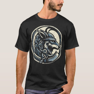 Norse Wolf Warrior Emblem T-Shirt