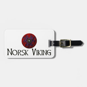 Norsk Viking Luggage Tag