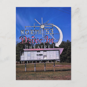 North 53 Drive-In Theatre, Rome, Georgia Postcard
