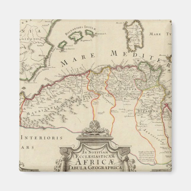 North Africa 3 Magnet (Front)