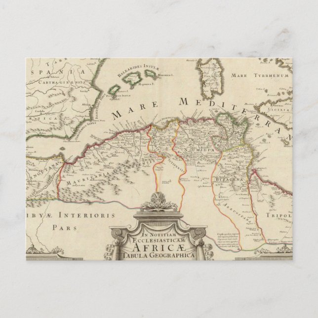 North Africa 3 Postcard (Front)