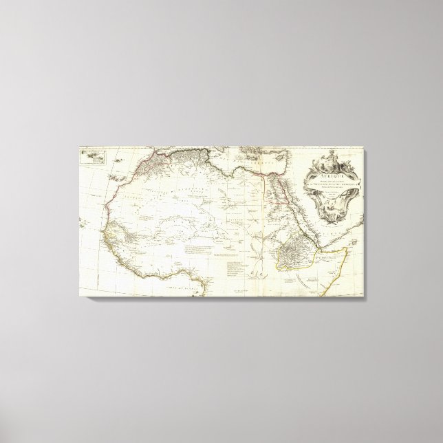 North Africa Canvas Print (Front)