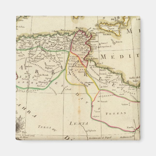 North Africa Magnet (Front)