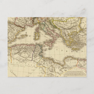 North Africa, Mediterranean Sea Postcard