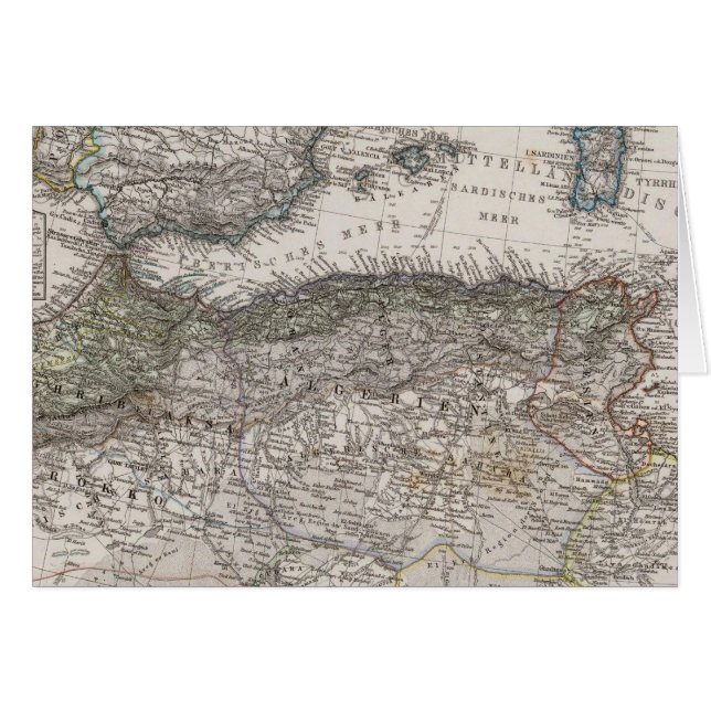 North Africa Region Map (Front Horizontal)