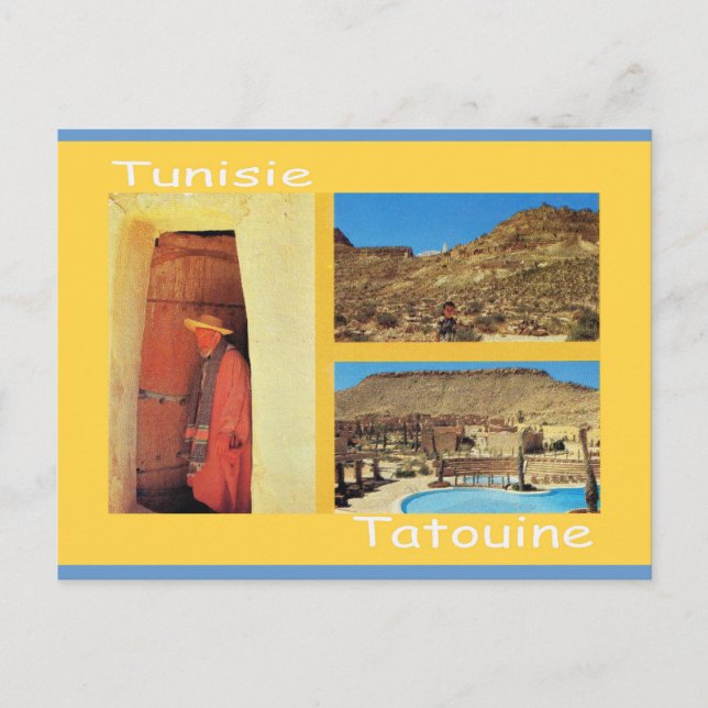 North Africa, Tatouine, Tunisia Postcard (Front)