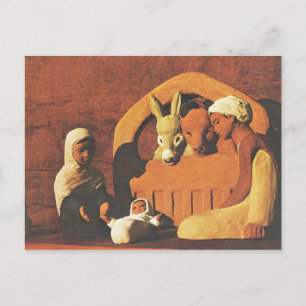 North African Nativity scene Postcard
