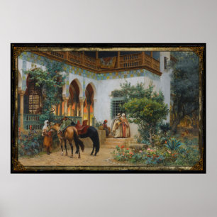 North African Scene Poster
