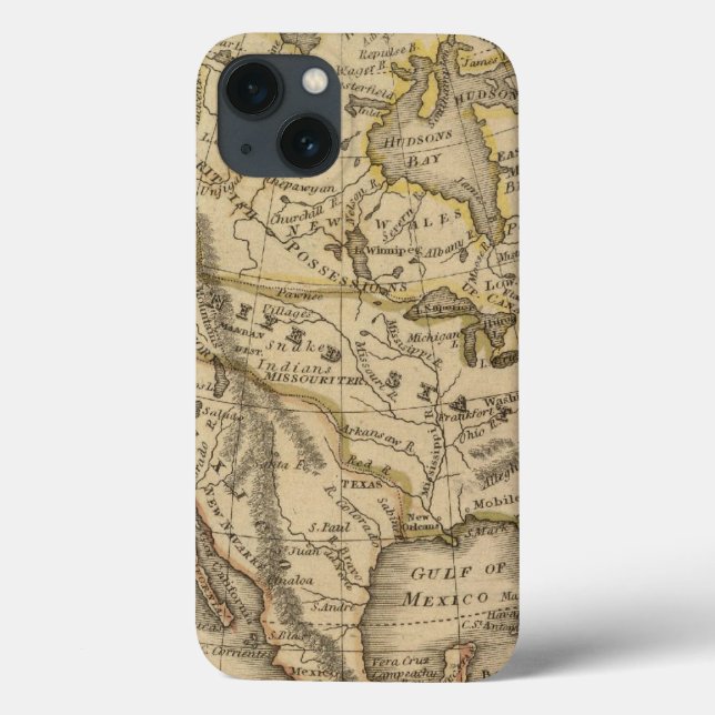 North America 10 Case-Mate iPhone Case (Back)