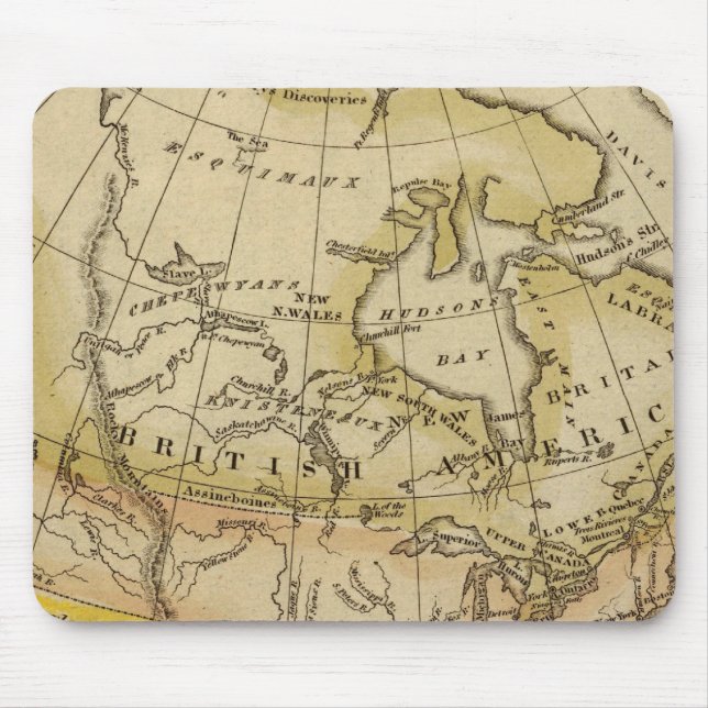 North America 10 Mouse Mat (Front)