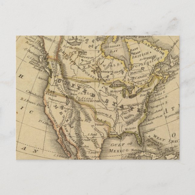 North America 10 Postcard (Front)