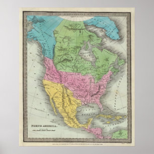 North America 10 Poster