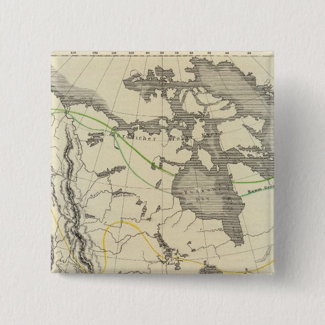 North America 11 15 Cm Square Badge (Front)