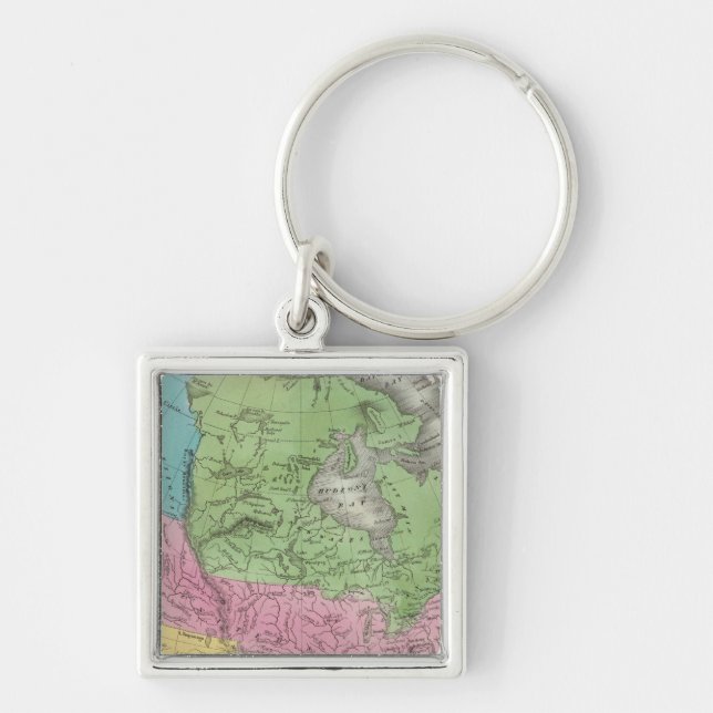 North America 11 Key Ring (Front)